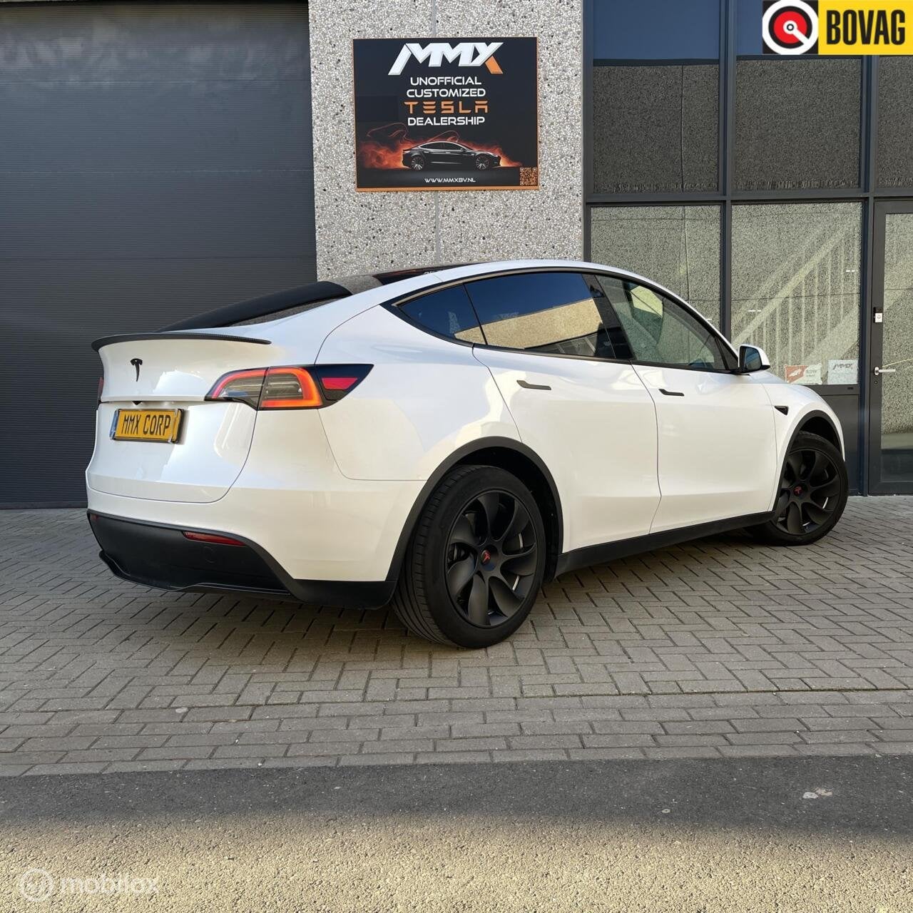 Tesla Model Y + MMX PACK + IAP, Auto's, Automaat, Adaptive Cruise Control, Achterwielaandrijving, Gebruikt
