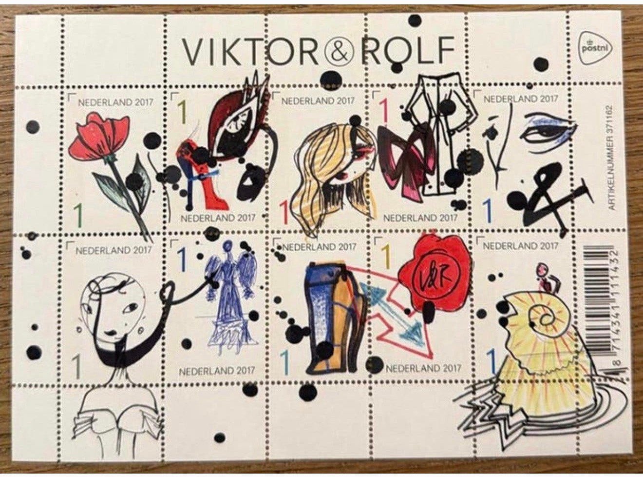 * postzegels pf. Viktor & Rolf, Ophalen of Verzenden, Na 1940, Postfris