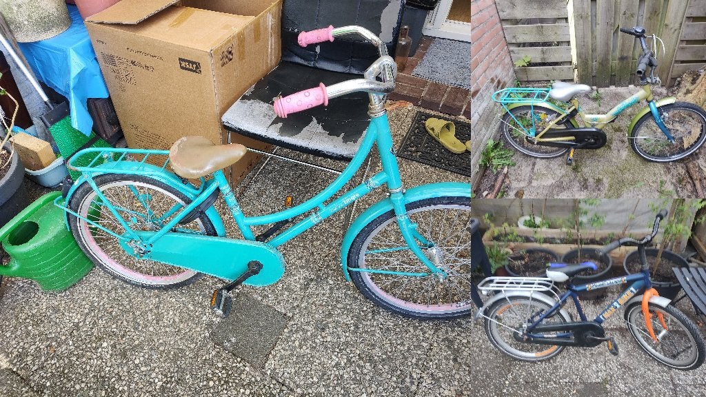 3 stuks 20 inch kinder fietsen, Ophalen, Gebruikt, 20 inch of meer