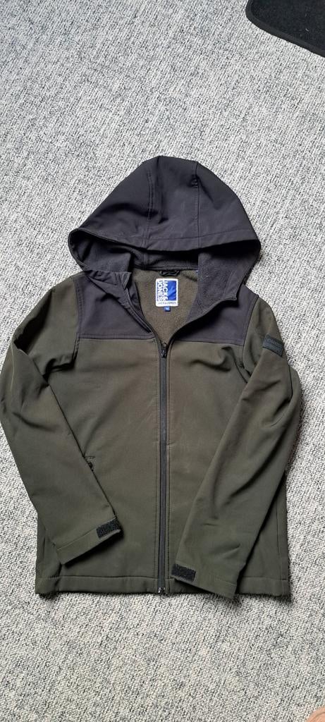 Z.g.a.n Jack&Jones softshell jas maat 152, Kinderen en Baby's, Ophalen, Zo goed als nieuw, Jas, Jongen