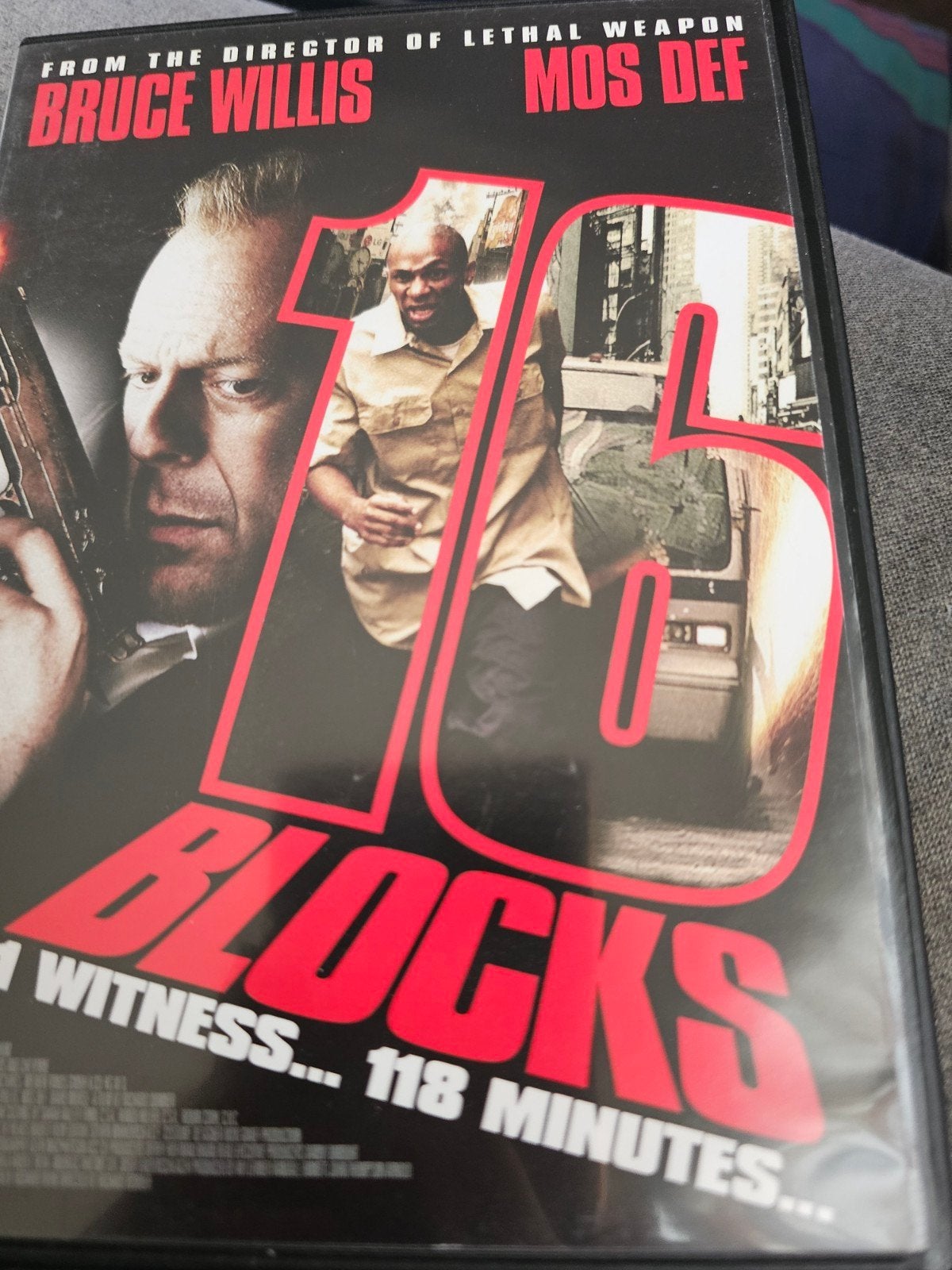 16 Blocks (DVD) - Actiethriller met Bruce Willis, Verzenden, Nederlands, Actiethriller, Vanaf 12 jaar