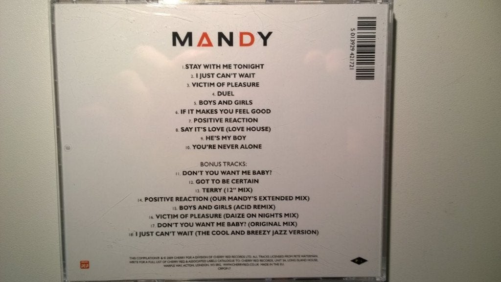 Mandy Smith - Mandy, Ophalen of Verzenden, Zo goed als nieuw, Pop, Album