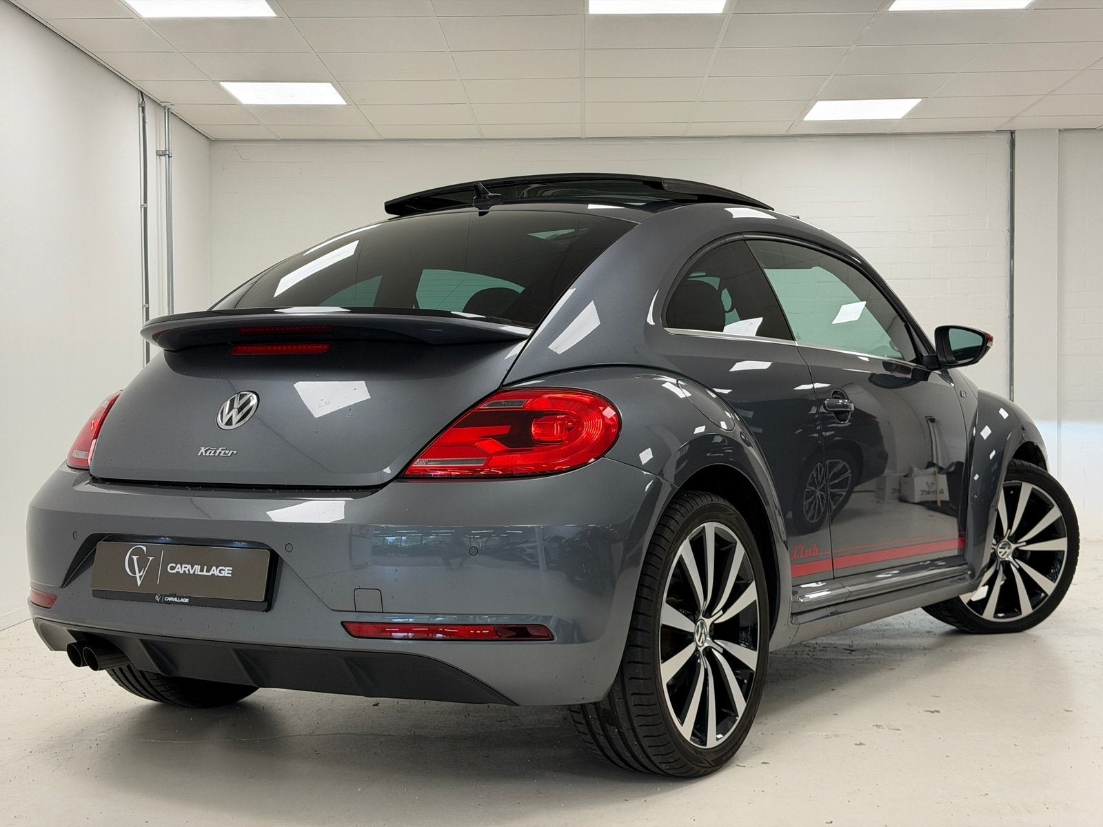 Volkswagen Beetle 1.4 TSI R-Line Club | Panoramadak | Camera, Auto's, Automaat, Stof, Gebruikt, 4 cilinders