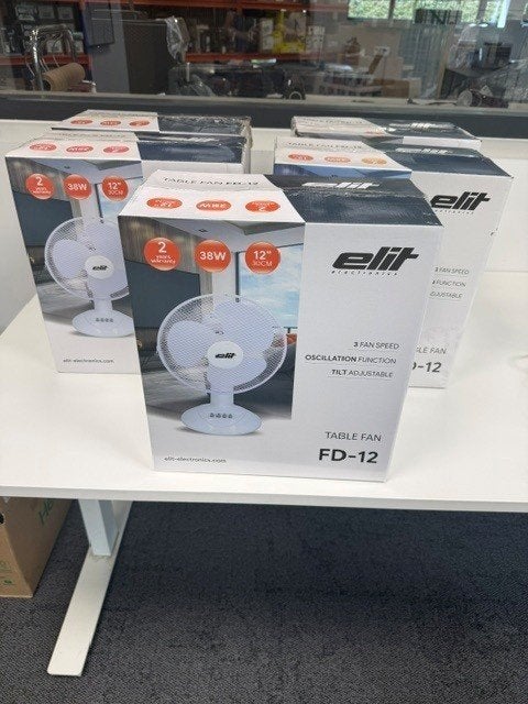 Tafelventilator Elit Nieuw 30 CM, Ophalen, -, -, Nieuw