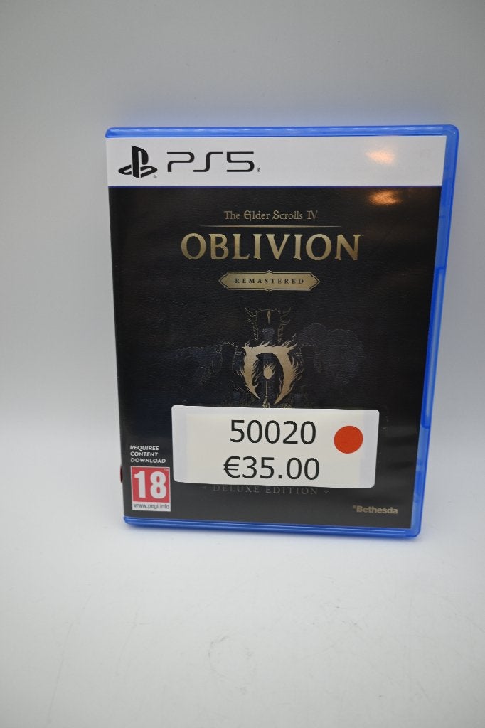The Elder Scrolls IV: Oblivion Remastered PS5 Nieuw geseald