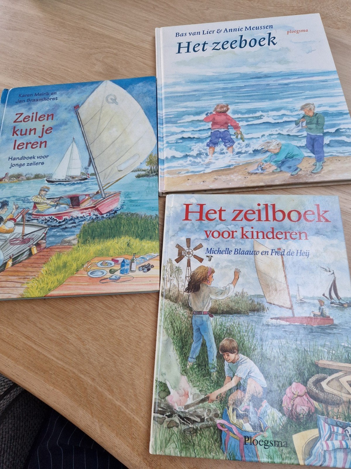 3x Kinderboeken: Zeilen, Zee en Avontuur, Ophalen of Verzenden, Gelezen, Diverse auteurs, Non-fictie