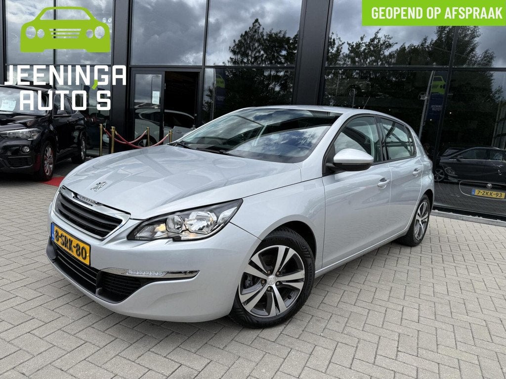 Peugeot 308 1.2 VTi Blue Lease|Navi|Clima|NAP, Voorwielaandrijving, Euro 5, Stof, 1199 cc