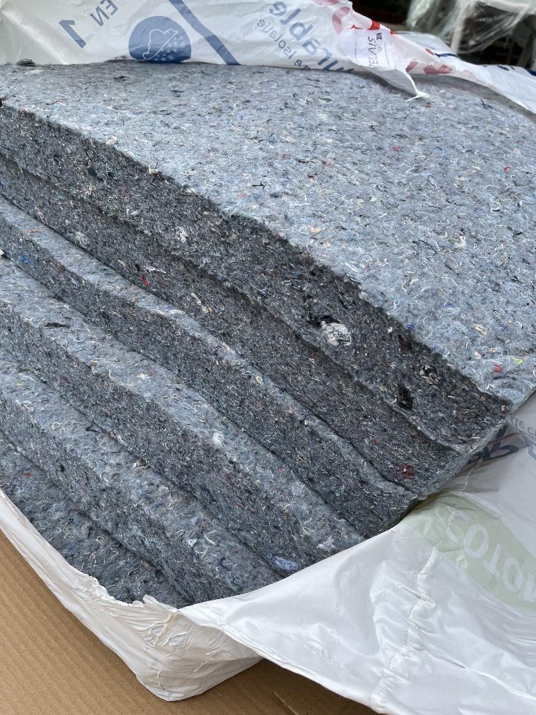 Métisse Duurzame Isolatie Platen, Ophalen, Overige materialen, 4 tot 8 cm, 5 tot 10 m²