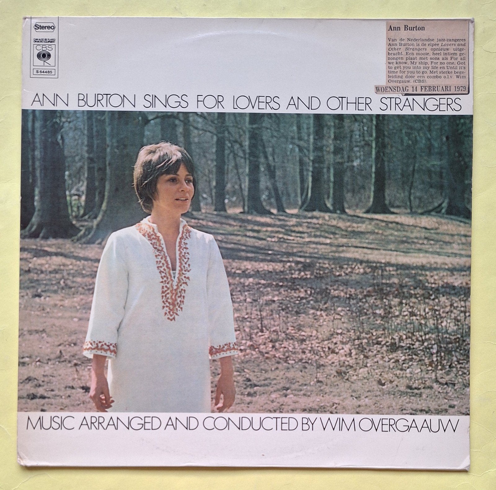 Ann Burton - Sings for Lovers and Other Strangers LP, LP, Gebruikt, Pop, Ophalen of Verzenden