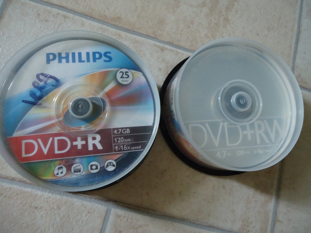 nieuw - beschrijfbare discs - dvd+R & dvd-RW - 25pcs spindle, Ophalen of Verzenden, Nieuw, Dvd, Op spindel