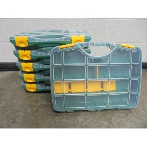 6 Nieuwe Sorteerkoffers met losse verdeling 31.2x23.8x5.1cm, Nieuw, Ophalen of Verzenden, Nvt, Nvt