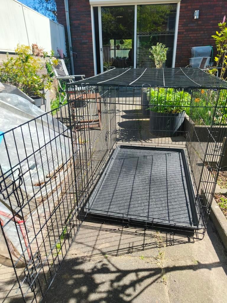 Middelgrote hondenbench, Ophalen, Zo goed als nieuw