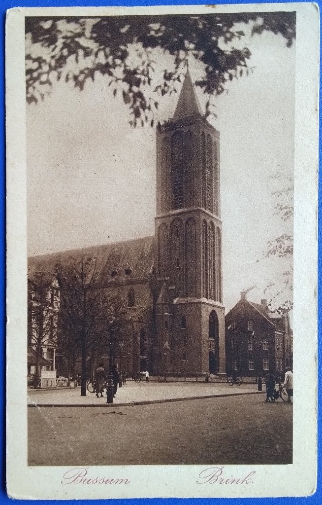 Bussum, Brink. Klf, Verzamelen, Verzenden, 1920 tot 1940, Ongelopen, Noord-Holland