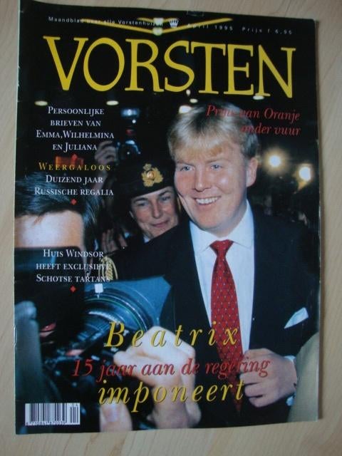 TIJDSCHRIFT VORSTEN 1995 DIVERSE, Ophalen of Verzenden, Gelezen, Damesbladen