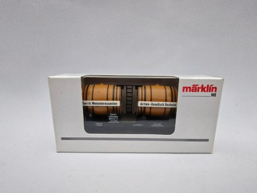 Märklin 4432 H0 wijnwagen, Wisselstroom, Gebruikt, Wagon, Ophalen of Verzenden