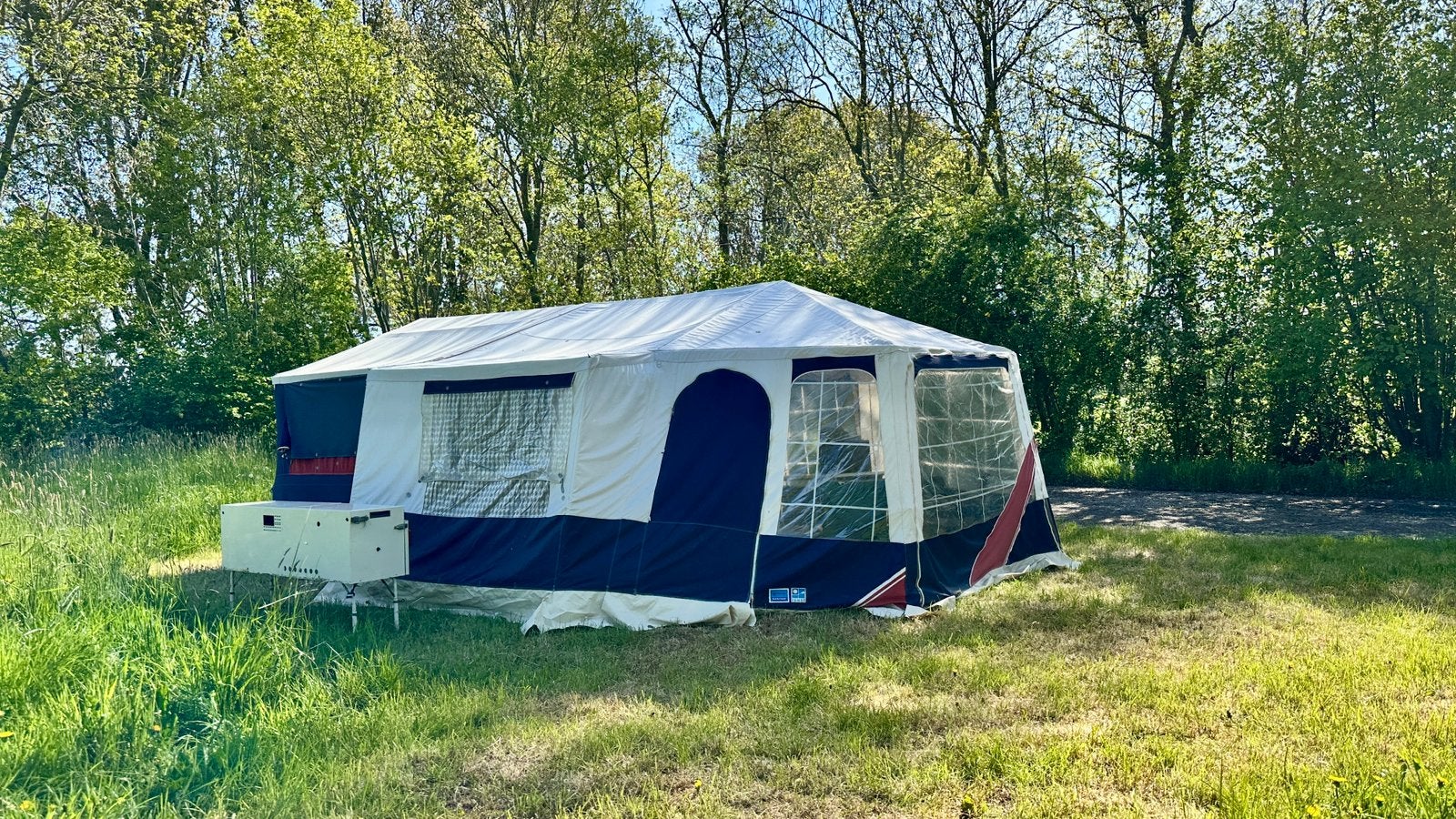 Jamet vouwwagen 6 persoons, Ophalen, Meerkleurig, Aanwezig, Jamet