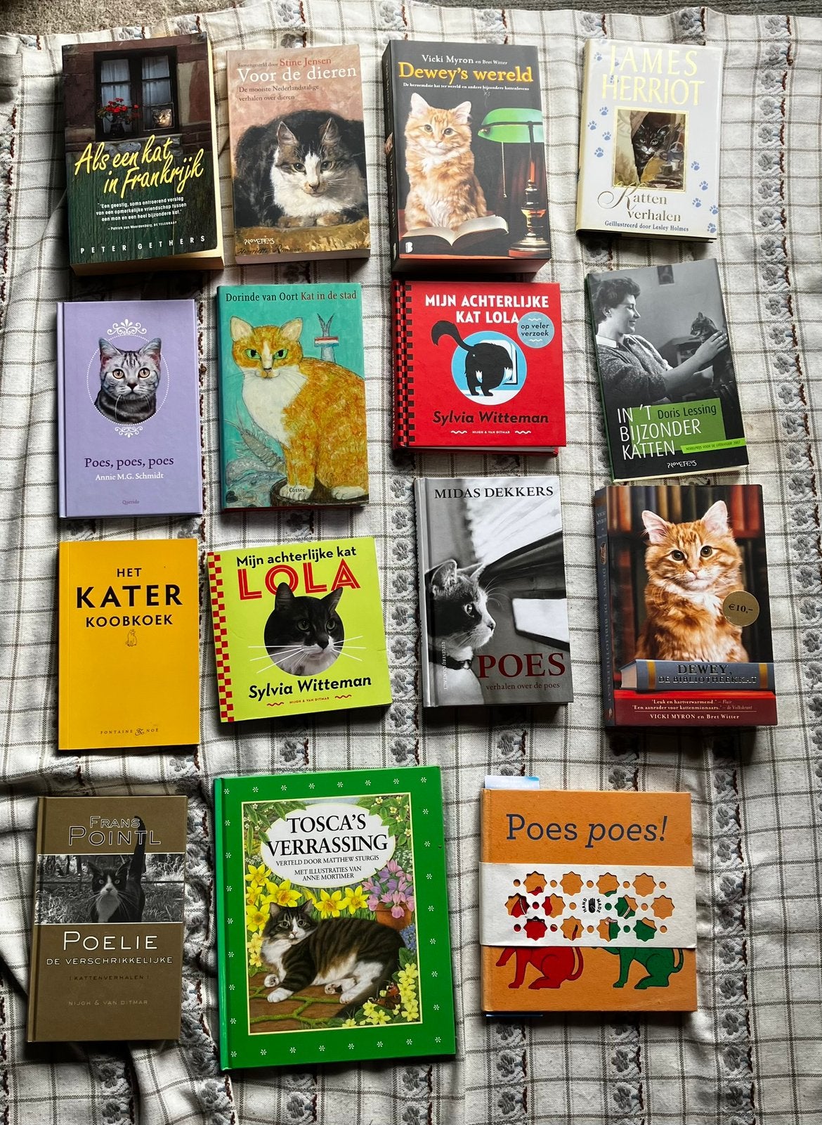 Katten Boeken,, nieuw en gelezen, verzameling., Boeken, Ophalen of Verzenden, Zo goed als nieuw, Katten