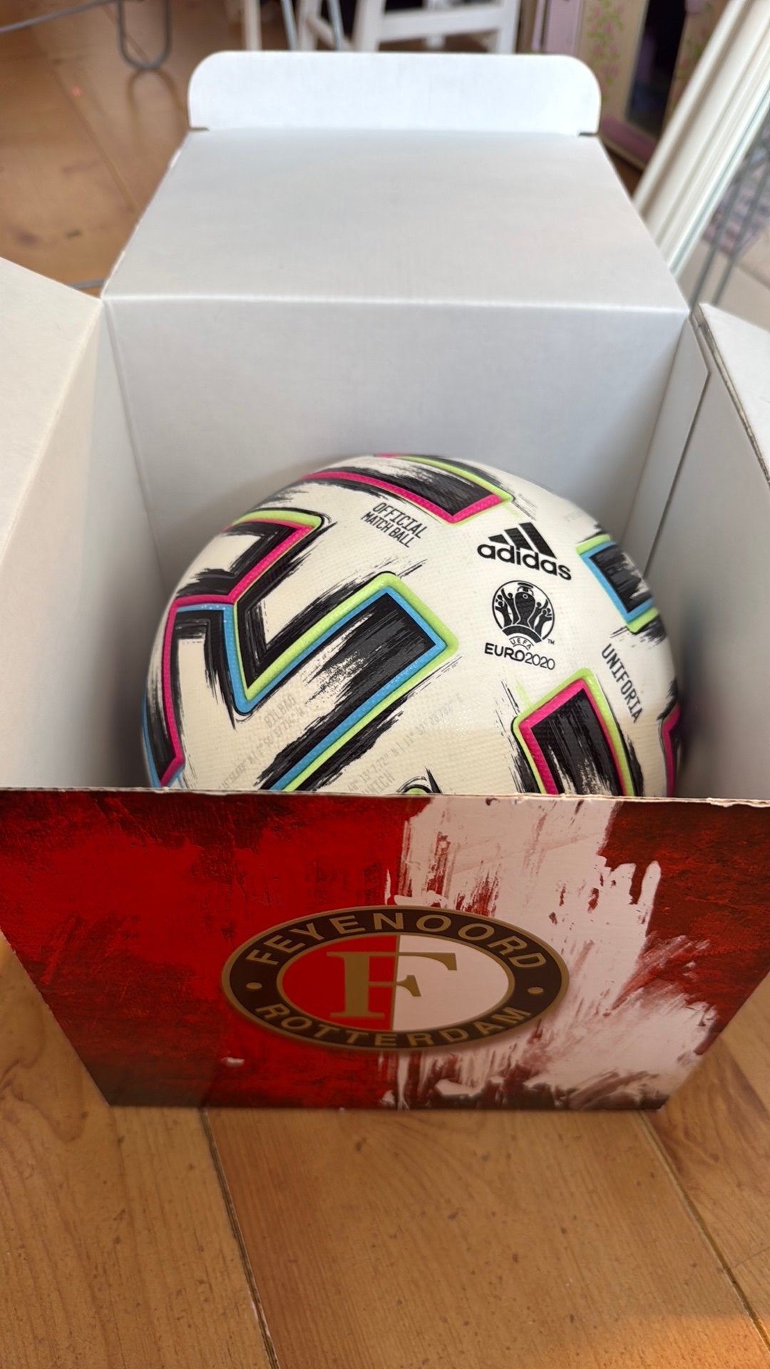Adidas Uniforia EURO 2020 Official Match Ball - Nieuw, Maat XL, Ophalen of Verzenden, Nieuw, Bal