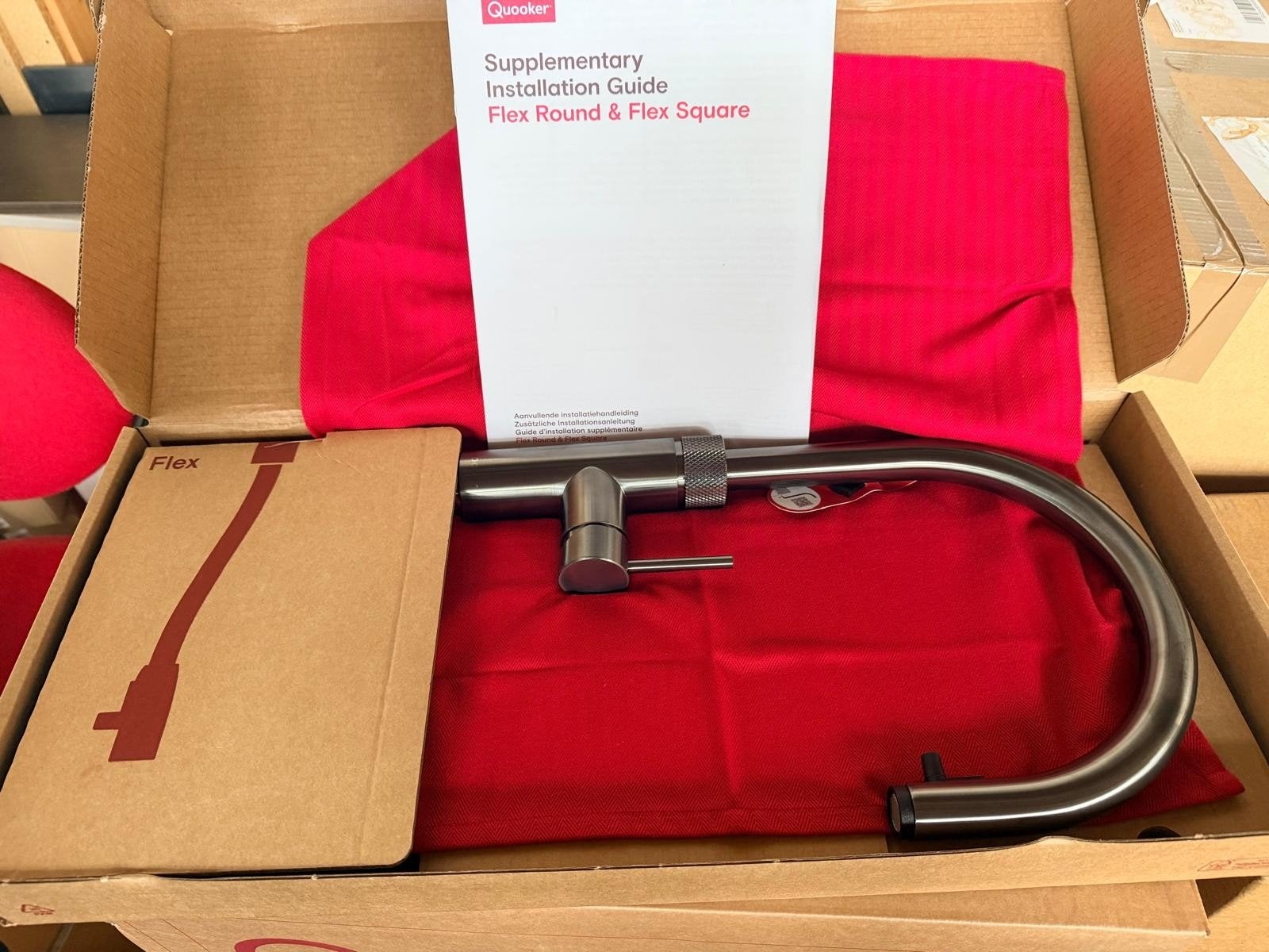 Quooker Gunmetal Kraan flex Combi B, Ophalen of Verzenden, Nieuw, Grijs, Overige merken