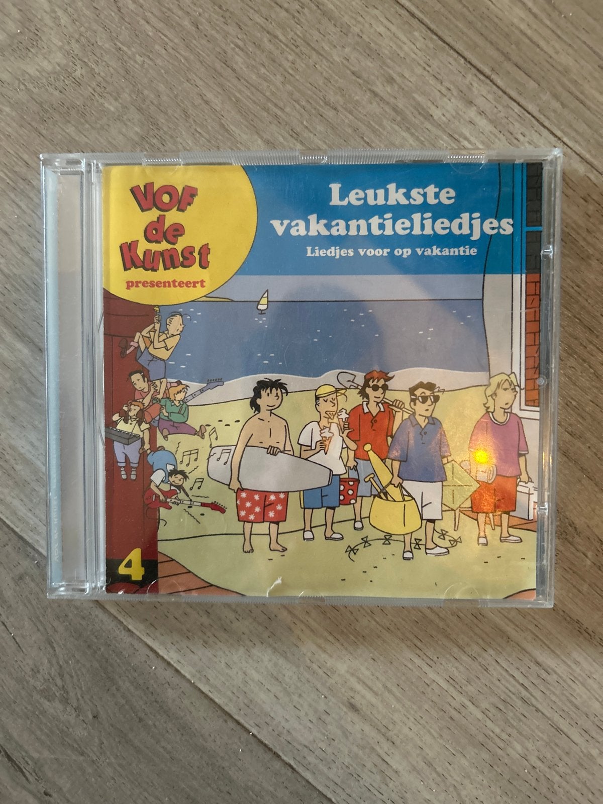VOF de Kunst - Leukste vakantieliedjes CD 4, Ophalen of Verzenden, Gebruikt, Album, Muziek