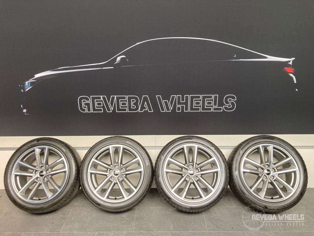 19” originele Audi Q3 F3 velgen + banden 5x112 83A601025B, Auto-onderdelen, Banden en Velgen, 19 inch, Gebruikt, -, -