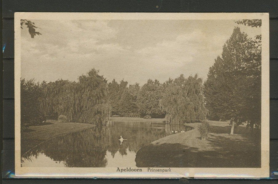 Apeldoorn 1937 Prinsenpark Ansichtkaart f-213 jdu, Verzenden, 1920 tot 1940, Gelopen, Gelderland