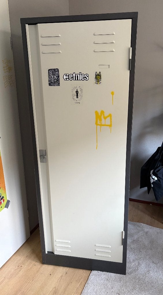 Locker kast, Ophalen, Overige materialen, Met deur(en), 50 tot 100 cm