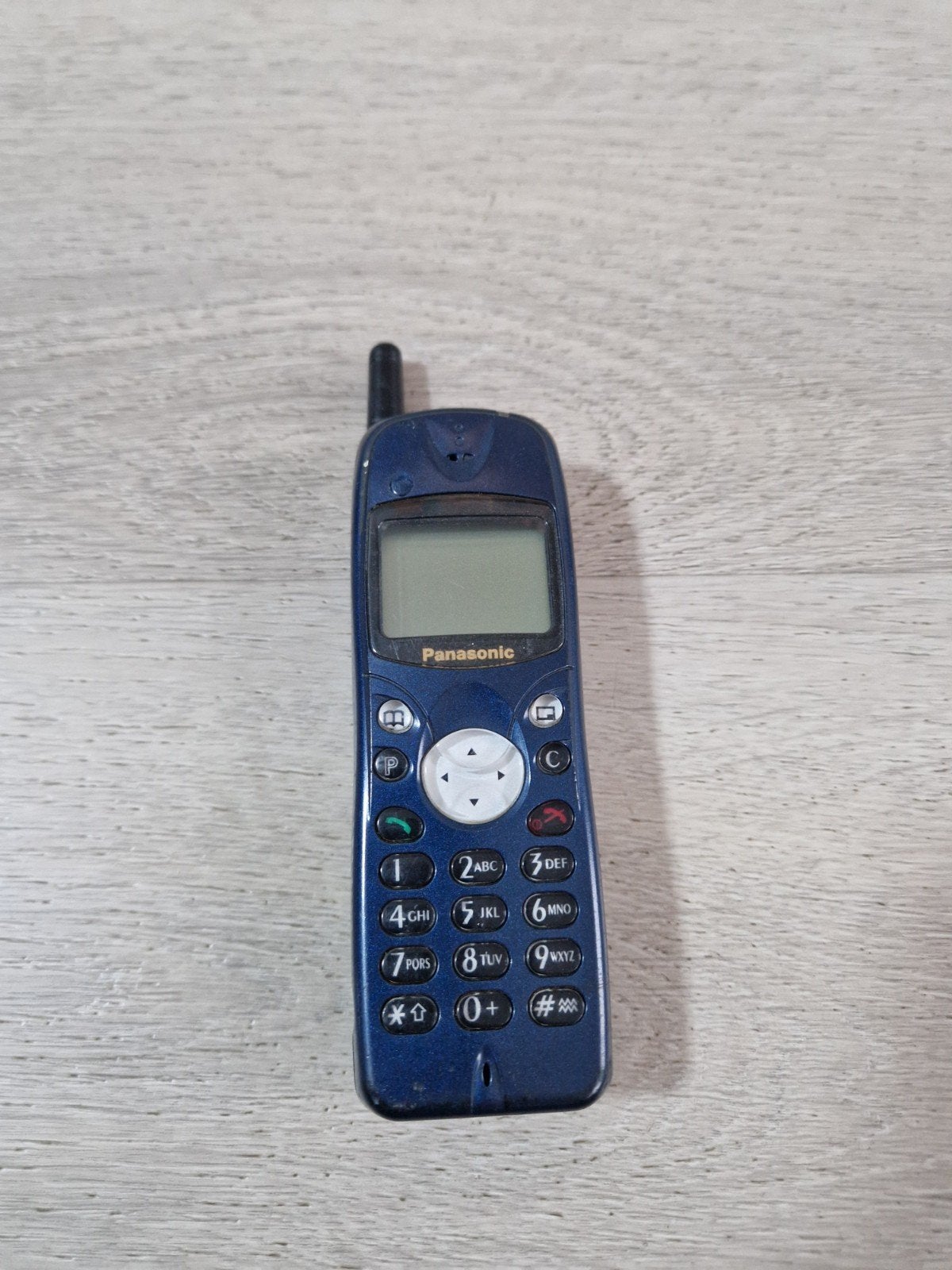 Zeldzame Panasonic GD52 blauw in goede staat, Ophalen of Verzenden, Blauw
