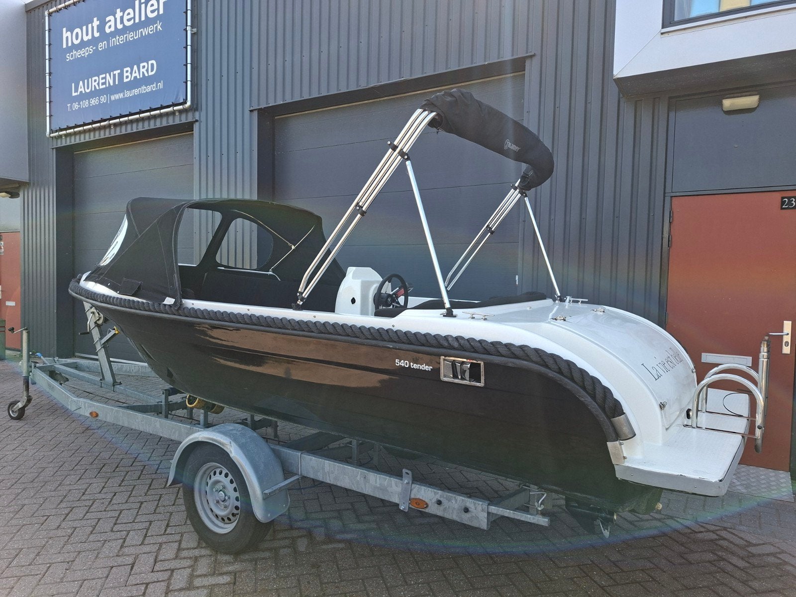 Prachtige Liberty 540 Tender + Tohatsu 9,8PK 4 Takt, Watersport en Boten, Tender, Gebruikt, Binnenboordmotor, Ophalen of Verzenden