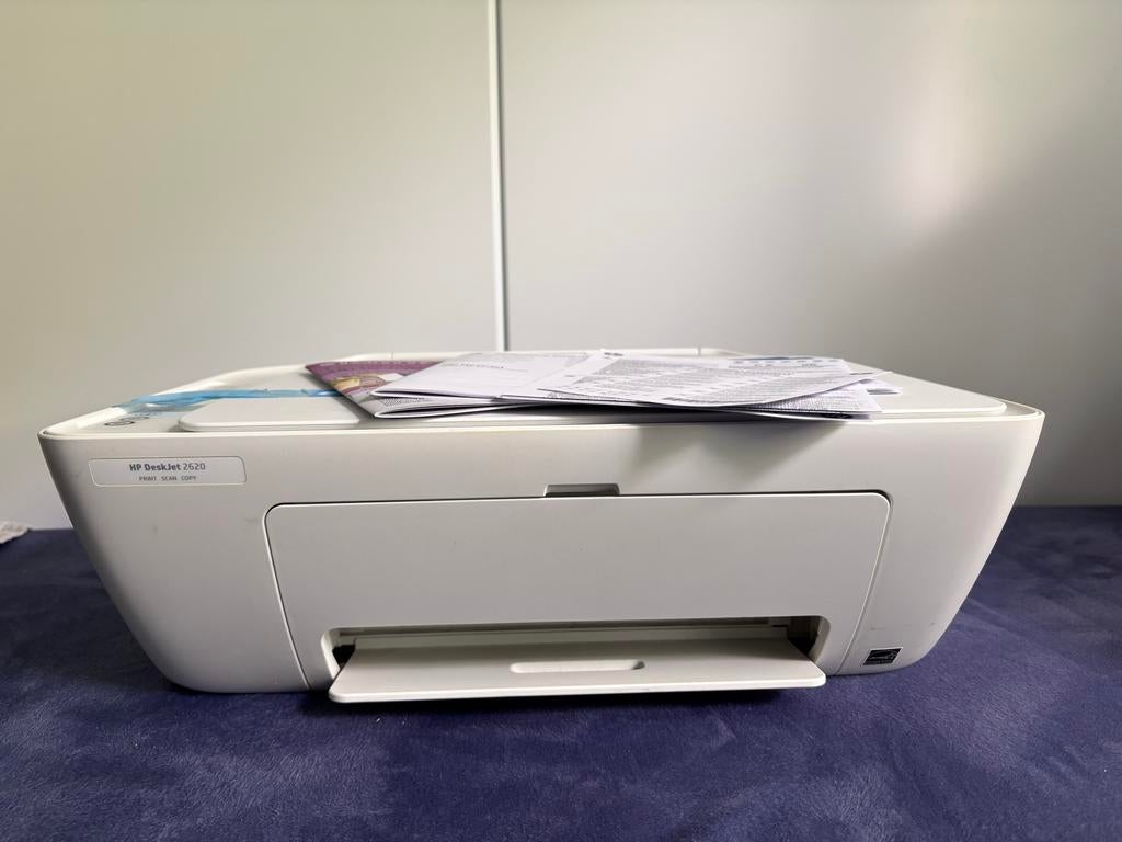 HP DeskJet 2620 All-in-One Printer - Print, Scan, Copy, Ophalen, Inkjetprinter, All-in-one, Kleur printen