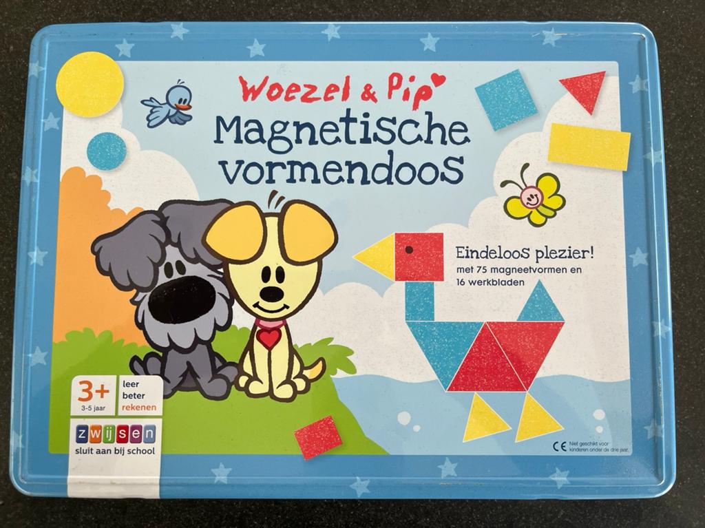 Magnetische vormendoos Woezel en Pip, Ophalen of Verzenden, Gebruikt, Overige typen