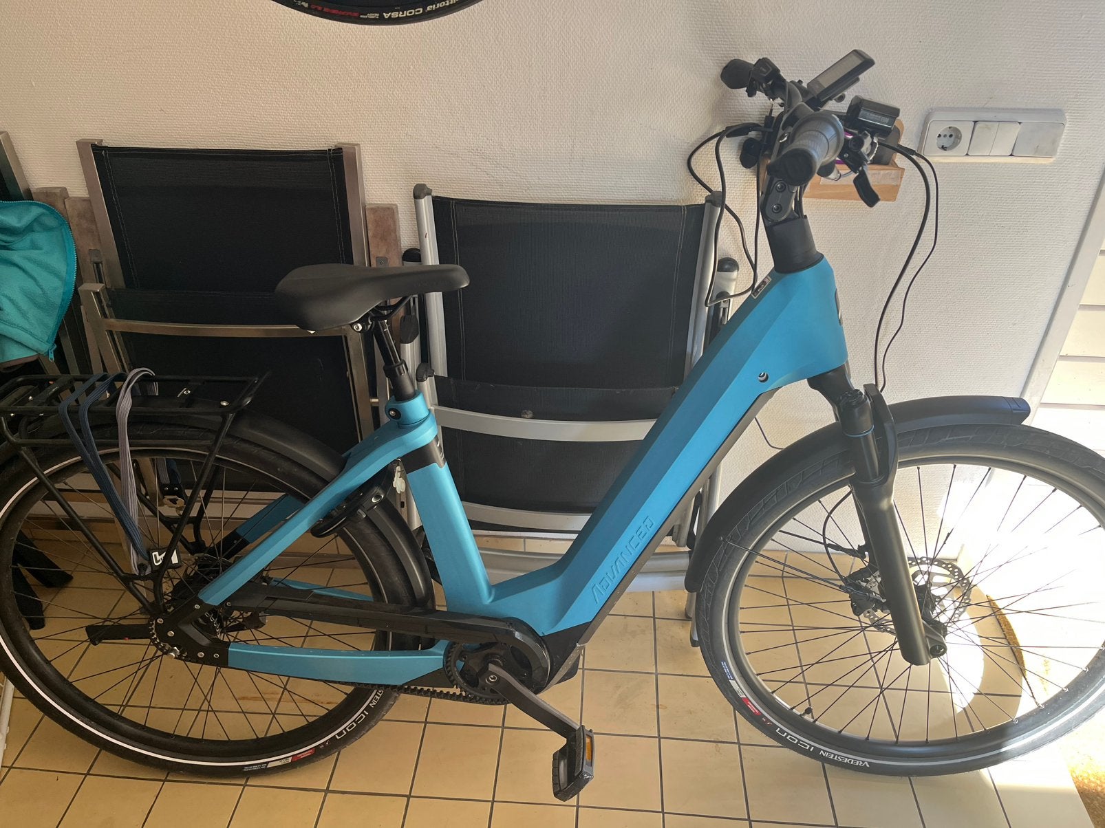 Advance E bike met 70 km op de teller, Zo goed als nieuw, 51 tot 55 cm, 50 km per accu of meer, Ophalen