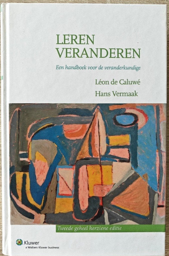 de Caluwé: LEREN VERANDEREN. Handboek voor Veranderkundige., Ophalen of Verzenden, Zo goed als nieuw, Management