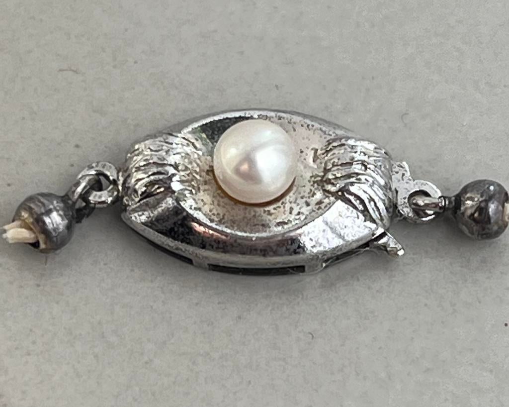 Zilveren sieraden slot, Ophalen of Verzenden, Zilver, Ketting
