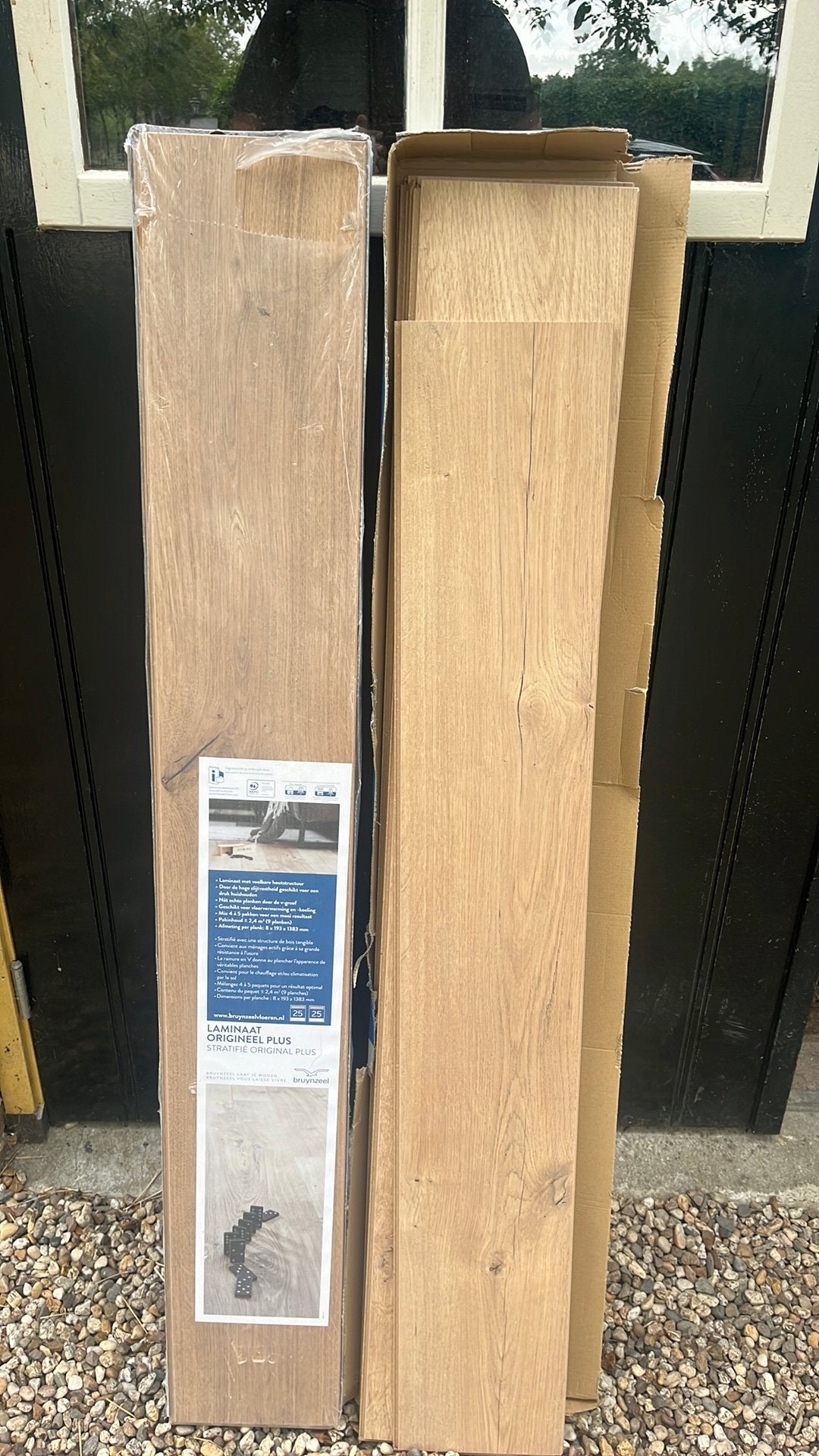 Bruynzeel laminaat ong. 3,5 m2, Ophalen, 50 tot 150 cm, Nieuw, Minder dan 5 m²