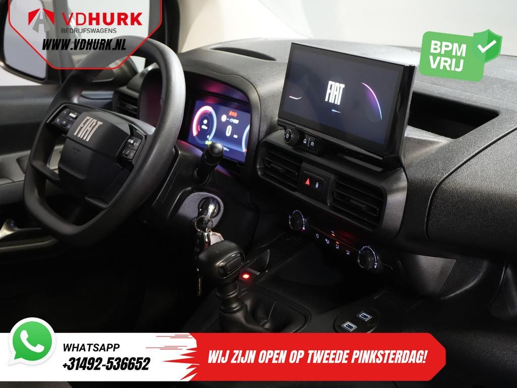 Fiat Doblò 1.2 110 pk L2 BENZINE 3pers/ Virtual Cockpit/ Ca, Voorwielaandrijving, Stof, Gebruikt, 1199 cc