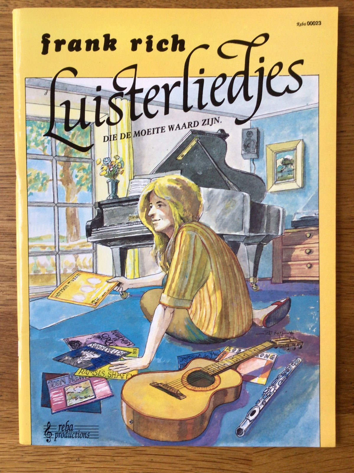 Frank Rich, Luisterliedjes, 75 stuks, voor zang en gitaar, Muziek en Instrumenten, Gitaar, Nieuw, Ophalen of Verzenden, Thema