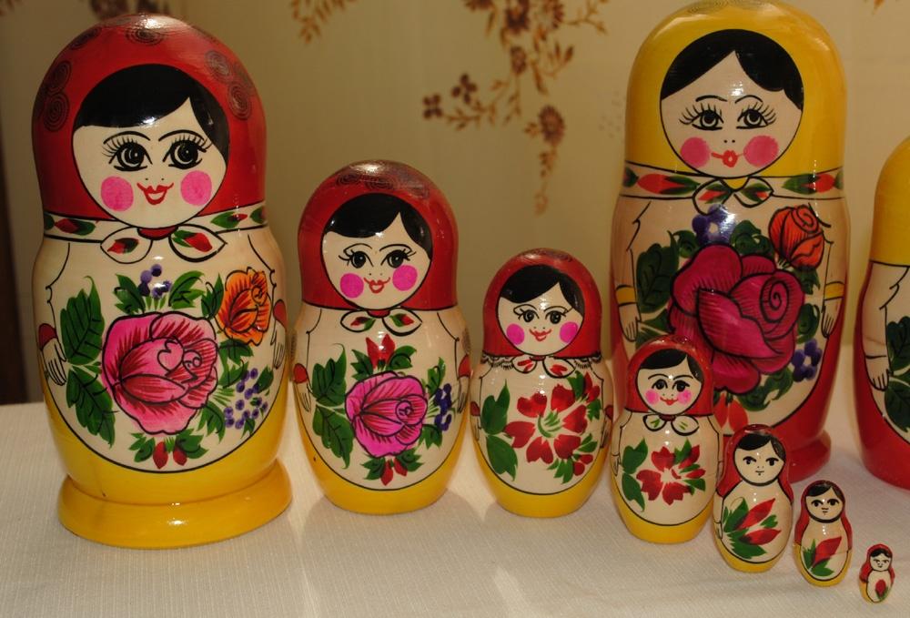 Klassieke Semenov matroeshka baboushka matroesjka pop 7delig, Ophalen of Verzenden, Nieuw