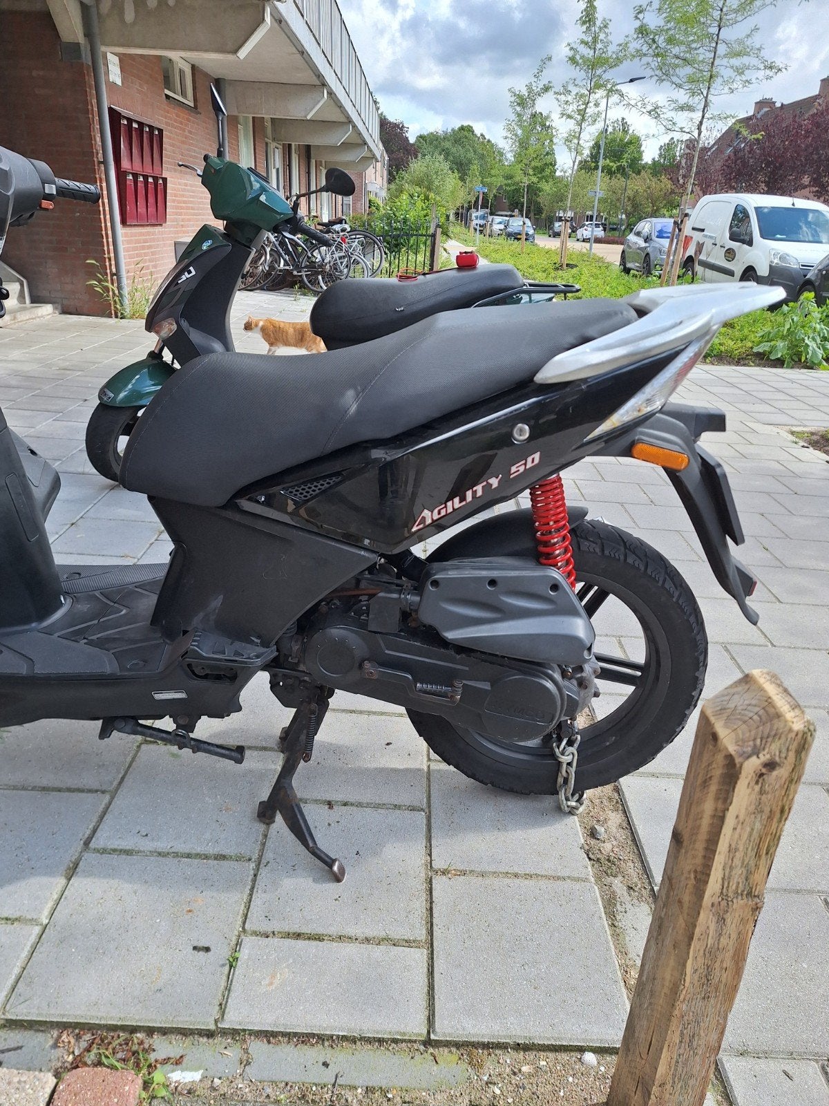 Kymco Agility 50cc - Goed onderhouden met nieuwe onderdelen, Gebruikt, Maximaal 45 km/u, Ophalen of Verzenden, Agility