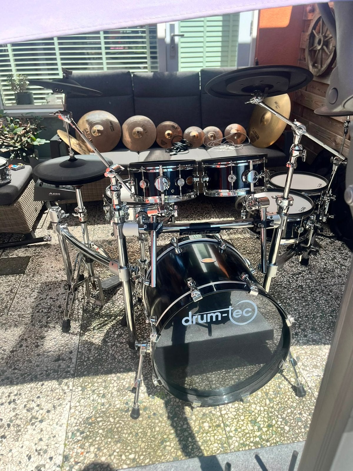 Drumtec diabolo en alesia module, Muziek en Instrumenten, Drumcomputers, Ophalen of Verzenden