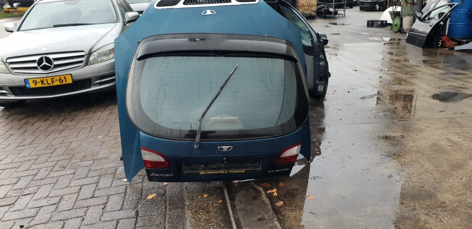 DAEWOO LANOS HB  ACHTERKLEP BJ 2002, Auto-onderdelen, Gebruikt, -, Ophalen of Verzenden, Achter