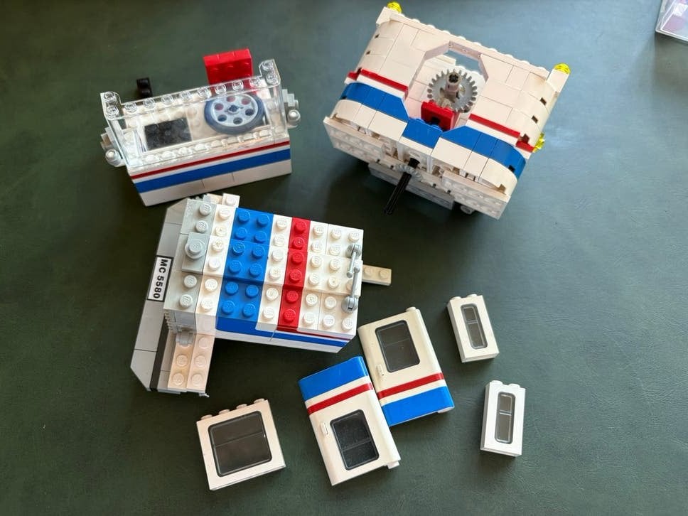Partij lego restanten model team set 5580, Verzenden, Zo goed als nieuw, Speelkaart(en)