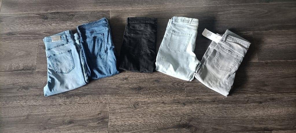 Pakket meisjes jeans maat 170, Kinderen en Baby's, Broek, Meisje, H&M, Nieuw