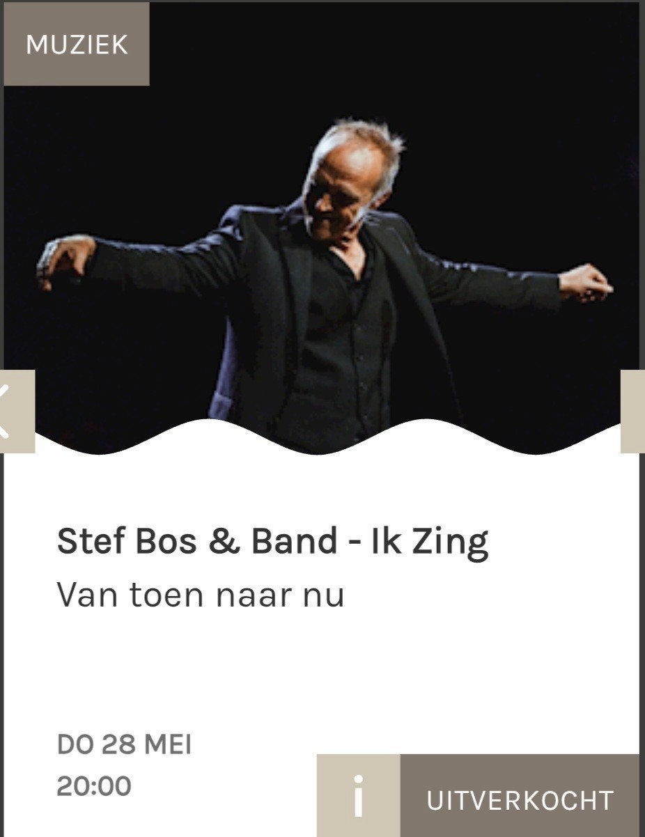 Kaarten stef bos, Twee personen, Mei, Levenslied
