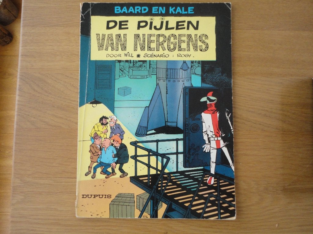 vier stripboeken van Baard en Kale, Boeken, Stripboeken, Gelezen, Meerdere stripboeken, Will, Ophalen of Verzenden