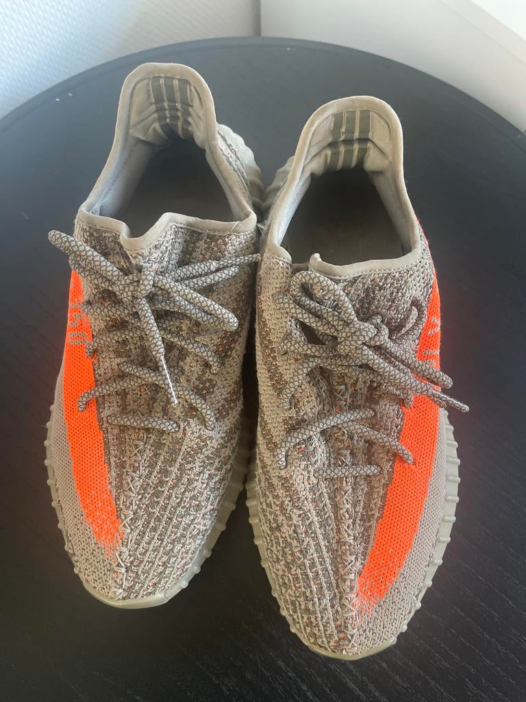 Adidas Yeezy Boost 350 V2 Beluga 2.0 Sneakers, Kleding | Dames, Ophalen of Verzenden, Zo goed als nieuw, Grijs, Sneakers of Gympen