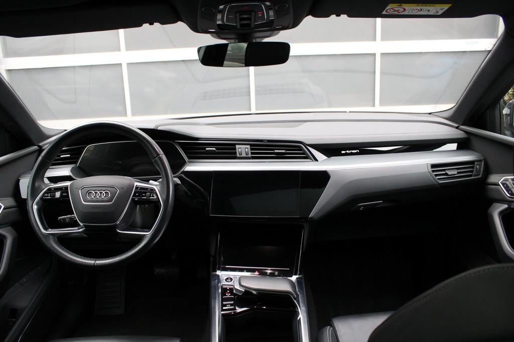 Audi Q8 Sportback e-tron 55 quattro Advanced Edition 115 kWh, Automaat, Gebruikt, Zwart, Vierwielaandrijving