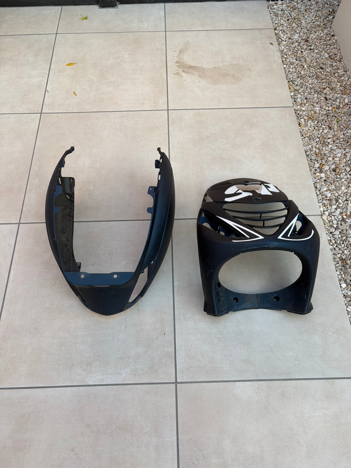 Zip sp voor en achterkap mat blauw, Ophalen, Zo goed als nieuw, Kap, Piaggio