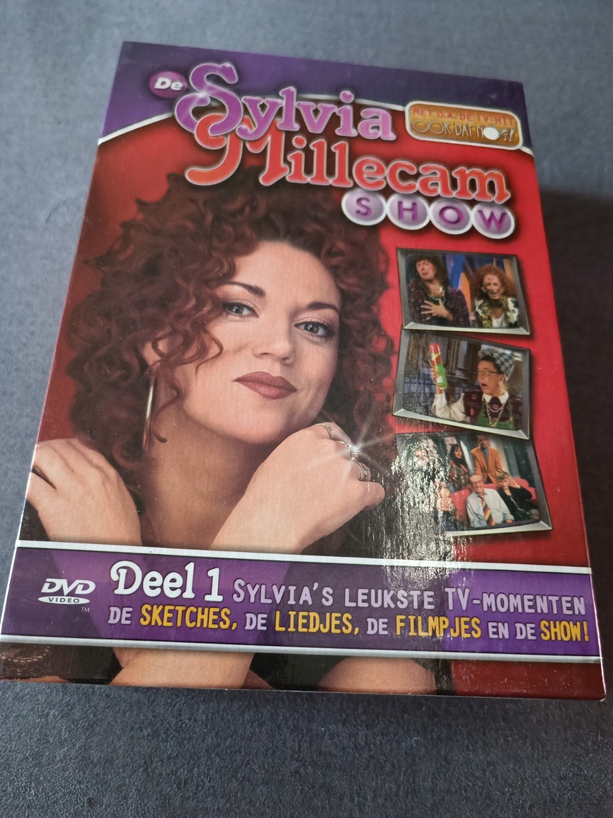 De Sylvia Millecam show - 3 dvd box, Alle leeftijden, Ophalen of Verzenden, Zo goed als nieuw, Komedie