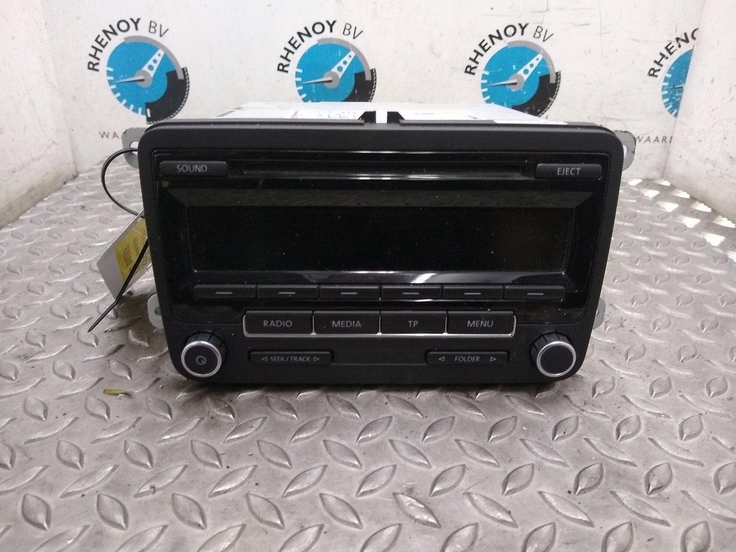 VOLKSWAGEN POLO 1.2 TSI COMFORTLINE  RADIO 5M0035186J 2012, Ophalen of Verzenden, Gebruikt, ARN erkend